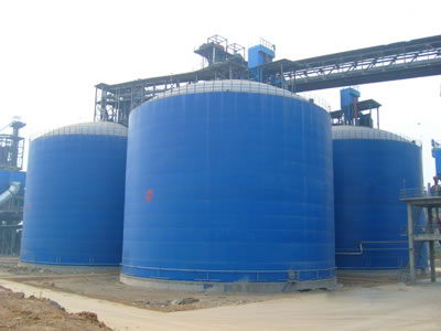 合阳水泥钢板库改造